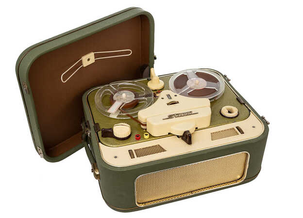 Tonbandgerät der Firma Stuzzi um 1956, Wiener Phonomuseum